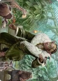 Rumor Gatherer Art Card (7) [Art Series: Streets of New Capenna]