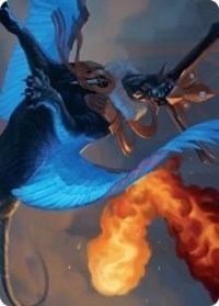Disdainful Stroke Art Card (11) [Art Series: Streets of New Capenna]