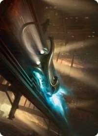 Run Out of Town Art Card (13) [Art Series: Streets of New Capenna]