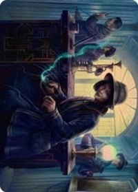 Wiretapping Art Card (15) [Art Series: Streets of New Capenna]