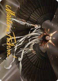 Angel of Suffering Art Card (Gold-Stamped Signature) (16) [Art Series: Streets of New Capenna]