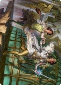 Daring Escape Art Card (18) [Art Series: Streets of New Capenna]