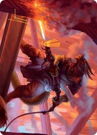 Plasma Jockey Art Card (Gold-Stamped Signature) (19) [Art Series: Streets of New Capenna]