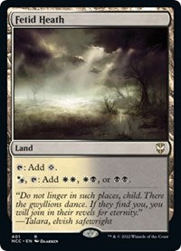 Fetid Heath (401) [Commander: Streets of New Capenna]