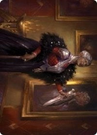 Evelyn, the Covetous Art Card (24) [Art Series: Streets of New Capenna]