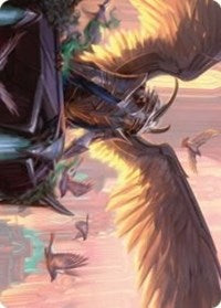 Falco Spara, Pactweaver Art Card (25/81) (25) [Art Series: Streets of New Capenna]
