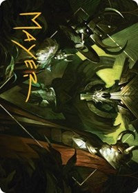 Meeting of the Five Art Card (Gold-Stamped Signature) (30) [Art Series: Streets of New Capenna]