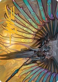 Paragon of Modernity Art Card (Gold-Stamped Signature) (35) [Art Series: Streets of New Capenna]