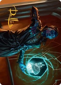 Kamiz, Obscura Oculus Art Card (Gold-Stamped Signature) (41) [Art Series: Streets of New Capenna]