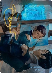 Parnesse, the Subtle Art Card (Gold-Stamped Signature) (45) [Art Series: Streets of New Capenna]