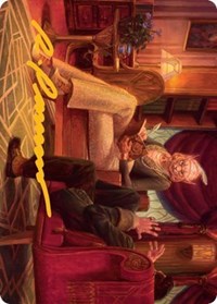 Phabine, Boss's Confidant Art Card (Gold-Stamped Signature) (46) [Art Series: Streets of New Capenna]