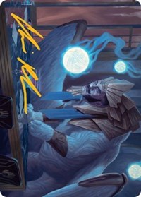 Tivit, Seller of Secrets Art Card (Gold-Stamped Signature) (47) [Art Series: Streets of New Capenna]