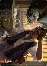 Bennie Bracks, Zoologist Art Card (49) [Art Series: Streets of New Capenna]