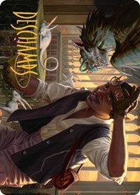 Bennie Bracks, Zoologist Art Card (Gold-Stamped Signature) (49) [Art Series: Streets of New Capenna]