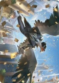 Skyboon Evangelist Art Card (51) [Art Series: Streets of New Capenna]