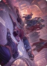Make an Example Art Card (56) [Art Series: Streets of New Capenna]