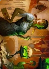 Mari, the Killing Quill Art Card (57) [Art Series: Streets of New Capenna]