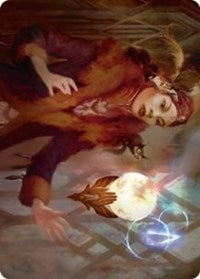 Misfortune Teller Art Card (58) [Art Series: Streets of New Capenna]