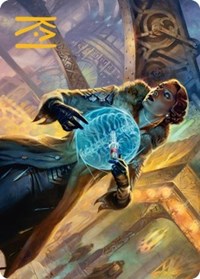 Writ of Return Art Card (Gold-Stamped Signature) (59) [Art Series: Streets of New Capenna]