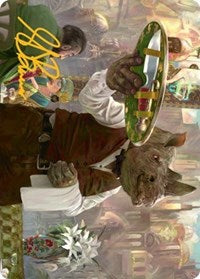 Killer Service Art Card (Gold-Stamped Signature) (62) [Art Series: Streets of New Capenna]