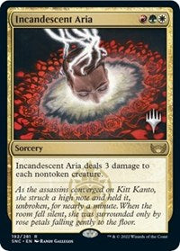 Incandescent Aria (192) [Promo Pack: Streets of New Capenna]