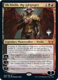 Ob Nixilis, the Adversary (206) [Promo Pack: Streets of New Capenna]