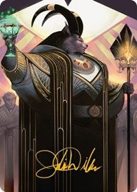 Jetmir, Nexus of Revels Art Card (68/81) (Gold-Stamped Signature) (68) [Art Series: Streets of New Capenna]