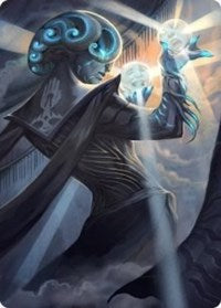 Queza, Augur of Agonies Art Card (75) [Art Series: Streets of New Capenna]
