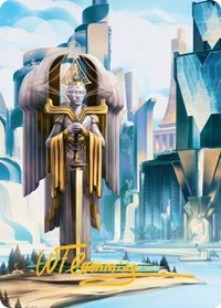 Island Art Card (Gold-Stamped Signature) (78) [Art Series: Streets of New Capenna]