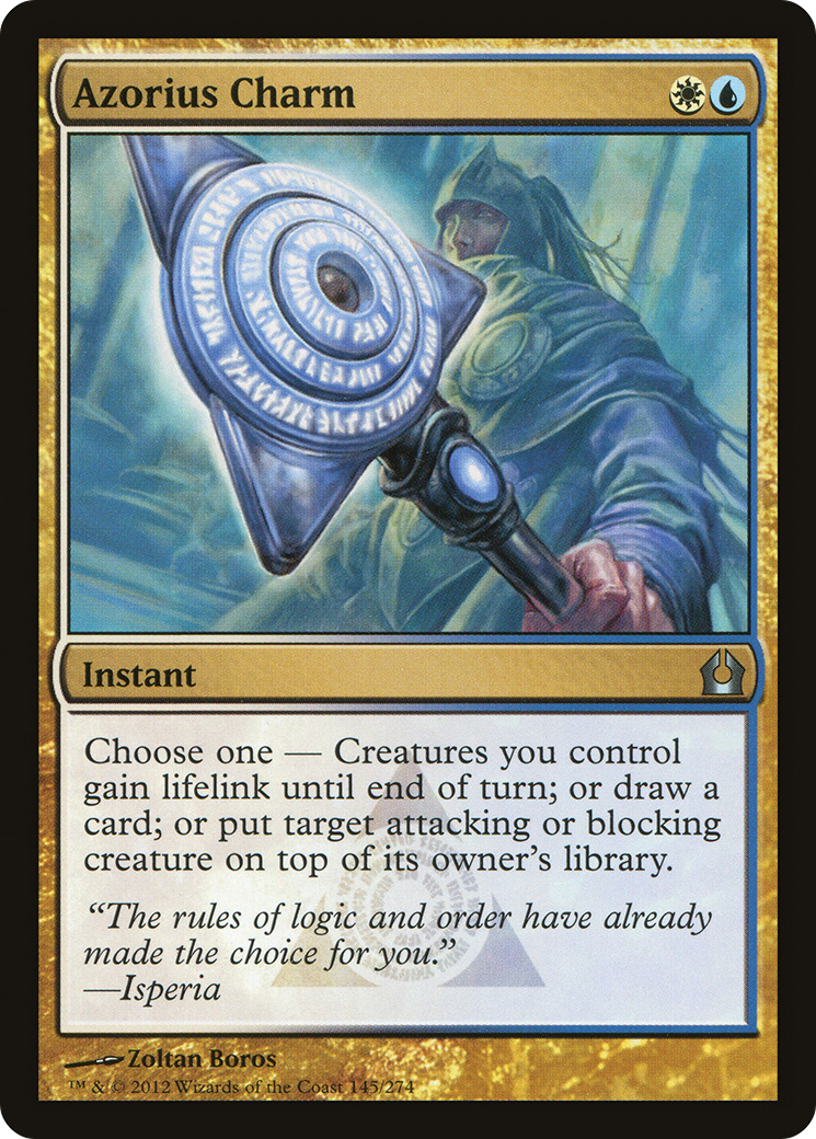 Azorius Charm (RTR-145) - Return to Ravnica Foil