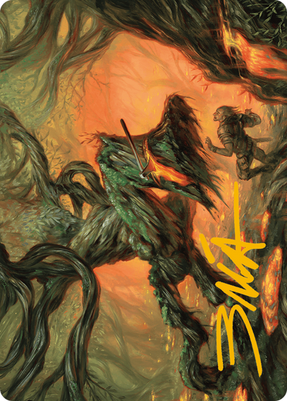 Stump Stomp // Stump Stomp (AMH3-020) - Modern Horizons 3 Art Series (Borderless) Foil