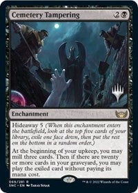 Cemetery Tampering (69) [Promo Pack: Streets of New Capenna]