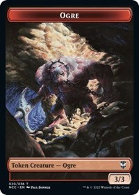 Ogre // Insect Double-Sided Token (20 // 24) [Commander: Streets of New Capenna]