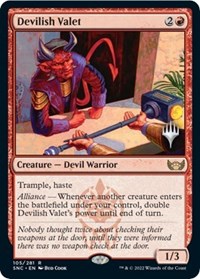 Devilish Valet (105) [Promo Pack: Streets of New Capenna]