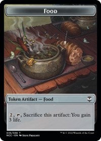 Food // Citizen Double-Sided Token (35 // 12) [Commander: Streets of New Capenna]