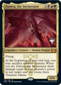 Ziatora, the Incinerator (231) [Promo Pack: Streets of New Capenna]