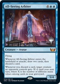 All-Seeing Arbiter (34) [Promo Pack: Streets of New Capenna]