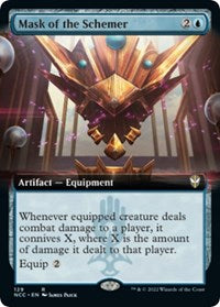 Mask of the Schemer (Extended Art) (129) [Commander: Streets of New Capenna]