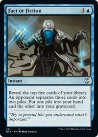 Fact or Fiction (221) [Commander: Streets of New Capenna]