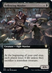 Bellowing Mauler (Extended Art) (134) [Commander: Streets of New Capenna]