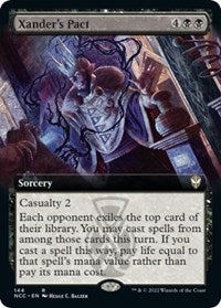 Xander's Pact (Extended Art) (144) [Commander: Streets of New Capenna]