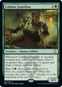 Caldaia Guardian (56) [Commander: Streets of New Capenna]