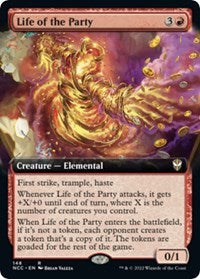 Life of the Party (Extended Art) (148) [Commander: Streets of New Capenna]