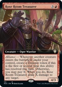 Rose Room Treasurer (Extended Art) (151) [Commander: Streets of New Capenna]