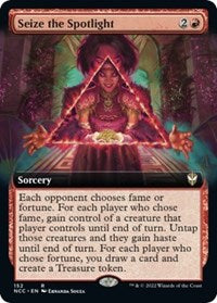 Seize the Spotlight (Extended Art) (152) [Commander: Streets of New Capenna]