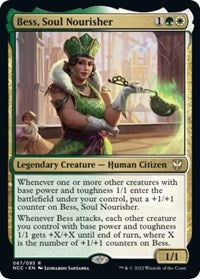 Bess, Soul Nourisher (67) [Commander: Streets of New Capenna]