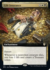 Life Insurance (Extended Art) (174) [Commander: Streets of New Capenna]