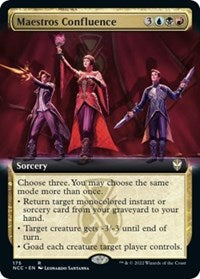 Maestros Confluence (Extended Art) (175) [Commander: Streets of New Capenna]