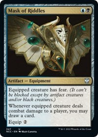 Mask of Riddles (347) [Commander: Streets of New Capenna]