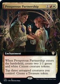 Prosperous Partnership (Extended Art) (178) [Commander: Streets of New Capenna]